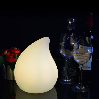 colorful peach shape plastic Mini light up table lamp