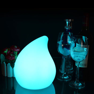 colorful peach shape plastic Mini light up table lamp