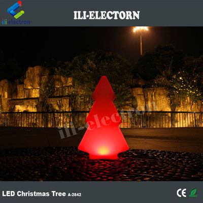 outdoor colors changeable led glow christmas trees