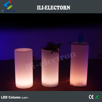 Infarad Remote Control Illuminated Led Glowing Pillar For Home Bar
