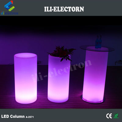 Infarad Remote Control Illuminated Led Glowing Pillar For Home Bar