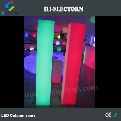 Infarad Remote Control Colorful LED Decorative Plastic Wedding Pillars Columns