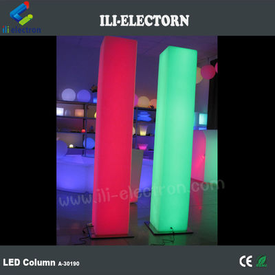 Infarad Remote Control Colorful LED Decorative Plastic Wedding Pillars Columns