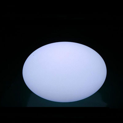 Shining Fantastic Plastic Rechargeable LED Oval Decorative Ball Bar Furniture