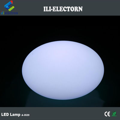 Shining Fantastic Plastic Rechargeable LED Oval Decorative Ball Bar Furniture