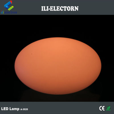 Shining Fantastic Plastic Rechargeable LED Oval Decorative Ball Bar Furniture