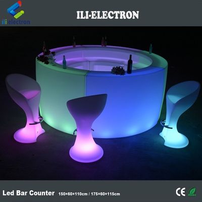Remote control plastic led lighted bar