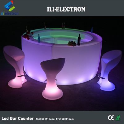 Remote control plastic led lighted bar