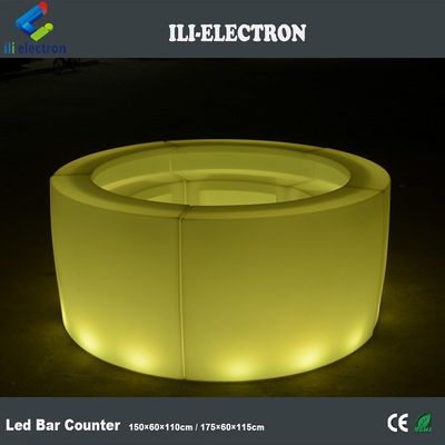 Remote control plastic led lighted bar