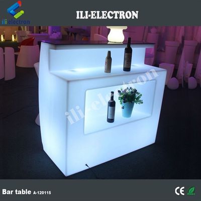 plastic muti-color illuminated modern home mini bar counter design for sale