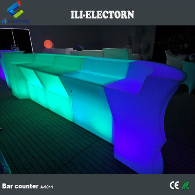 new PE plastic muti-color portable commercial led illuminated bar set