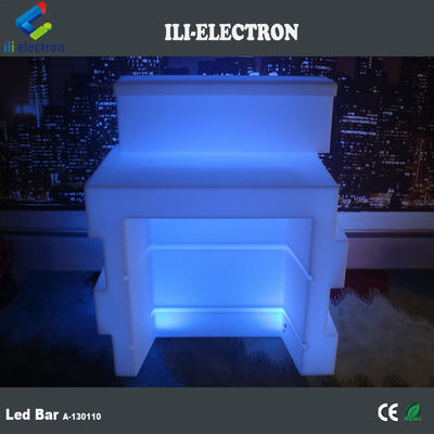 Plastic LED Mobile Bar Table 16 Colors Changing water resistant