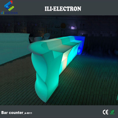 wholesale club/disco modern led corner bar counter