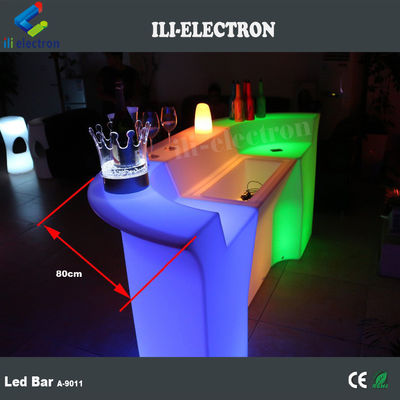 Light Up Luminous LED Bar Counter Mobile IP65 Water Resistant