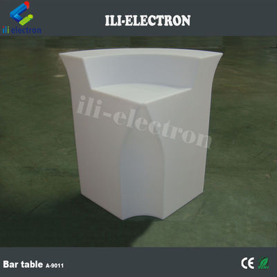 Modern LED Bar Counter  Illuminated Led Plastic Salon / Restaurant