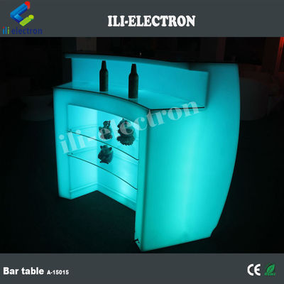 Commercial LED Light Bar Counter PE Plastic Material Infrared Remote Control