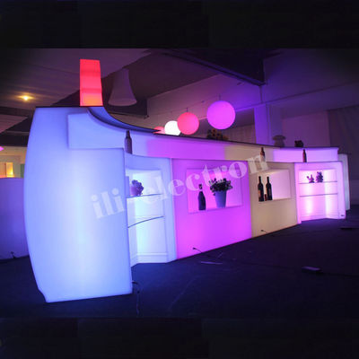 IP54 Waterproof Led Mobile Bar Counter With Light