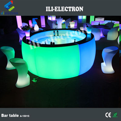 Customized LED Round Bar Counter Illuminated IP65 Water Resistant