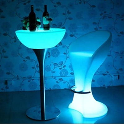 High End Metal Stand Led Stand Up Bar Tables Remote Control