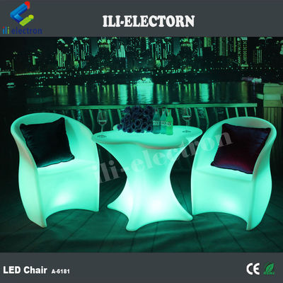 LED light furniture led flower garden furniture set