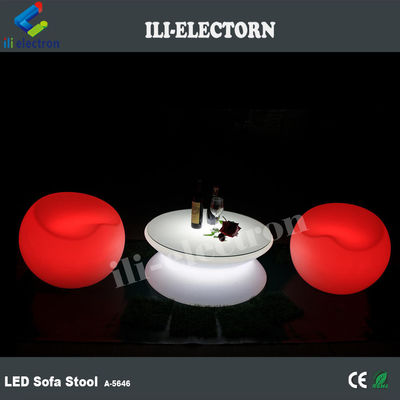 Garden bar Plastic LED Light Up Furniture stool table Waterproof