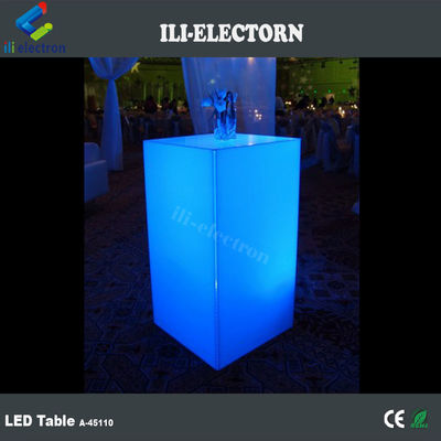 Modern RGB LED Glow Furniture Tables With Rechargeable Lithium Battery