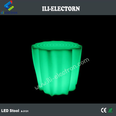 Stylish Muti-Color RGB  Illuminated LED Glowing Stool Waterproof IP65