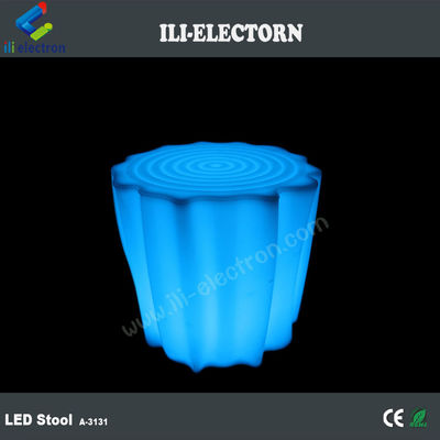 Stylish Muti-Color RGB  Illuminated LED Glowing Stool Waterproof IP65