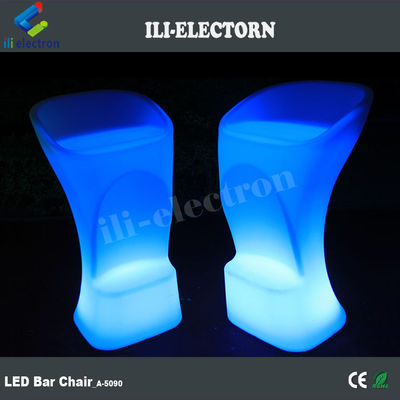RGB Colorful Modern Design Led Illuminated Bar Chair