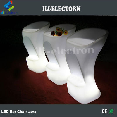 RGB Colorful Modern Design Led Illuminated Bar Chair