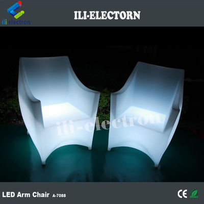 100%PE Plastic rechargeable RGB illuminated led sofa couch