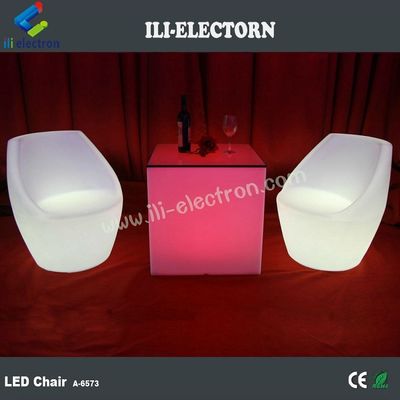 muti-color shining portable rechargeable illuminated LED party chair