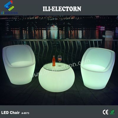 muti-color shining portable rechargeable illuminated LED party chair