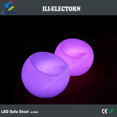 new design muti-color RGB waterproof led glowing apple chair