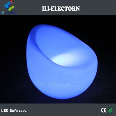 PE Plastic Rechargeable RGB Illuminated Led Bar Sofa Infarad Remote control