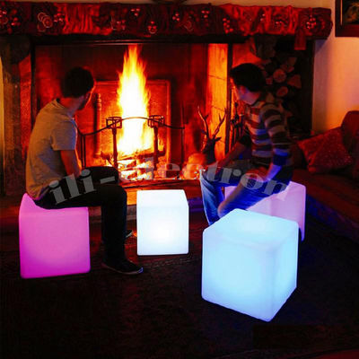 Illuminating Led Cube Chair LED Party Rental Furniture