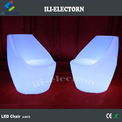 Rechargeable LED Glow Furniture Chair Waterproof For Event Night Club