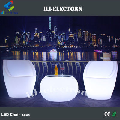 Rechargeable LED Glow Furniture Chair Waterproof For Event Night Club