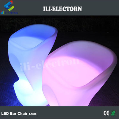 plastic glowing bar chair for glowing party bars