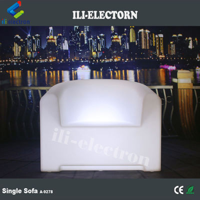 Rechargeable plastic lighting sofa