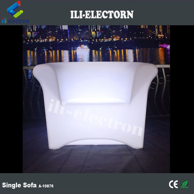 Rechargeable Light Up LED Furniture Sofa Chair For KTV Nightclub Bar