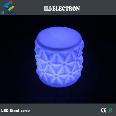 Funny Plastic LED Glow Furniture , LED Light Up Chairs For Kindergarten