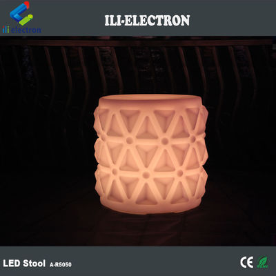 Funny Plastic LED Glow Furniture , LED Light Up Chairs For Kindergarten