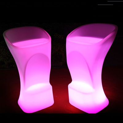 RGB colorful modern led bar chairs