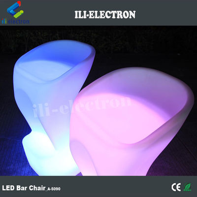 RGB colorful modern led bar chairs