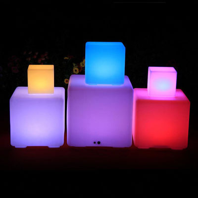 club party used plastic led cube light
