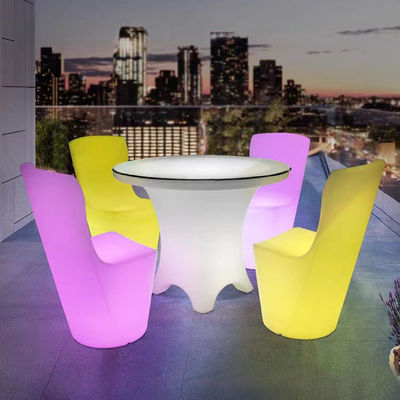 Customized LED Glow Furniture 16 Colors Changing For Commercial