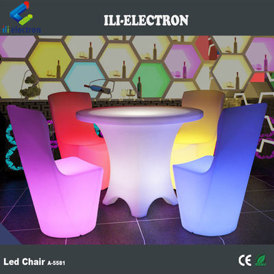 Customized LED Glow Furniture 16 Colors Changing For Commercial