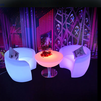 Nightclub plastic led bar chairs