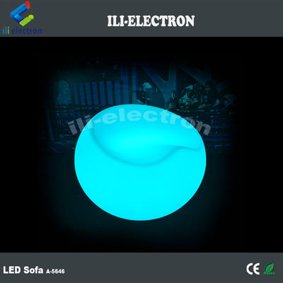 Commercial used plastic led bar stools